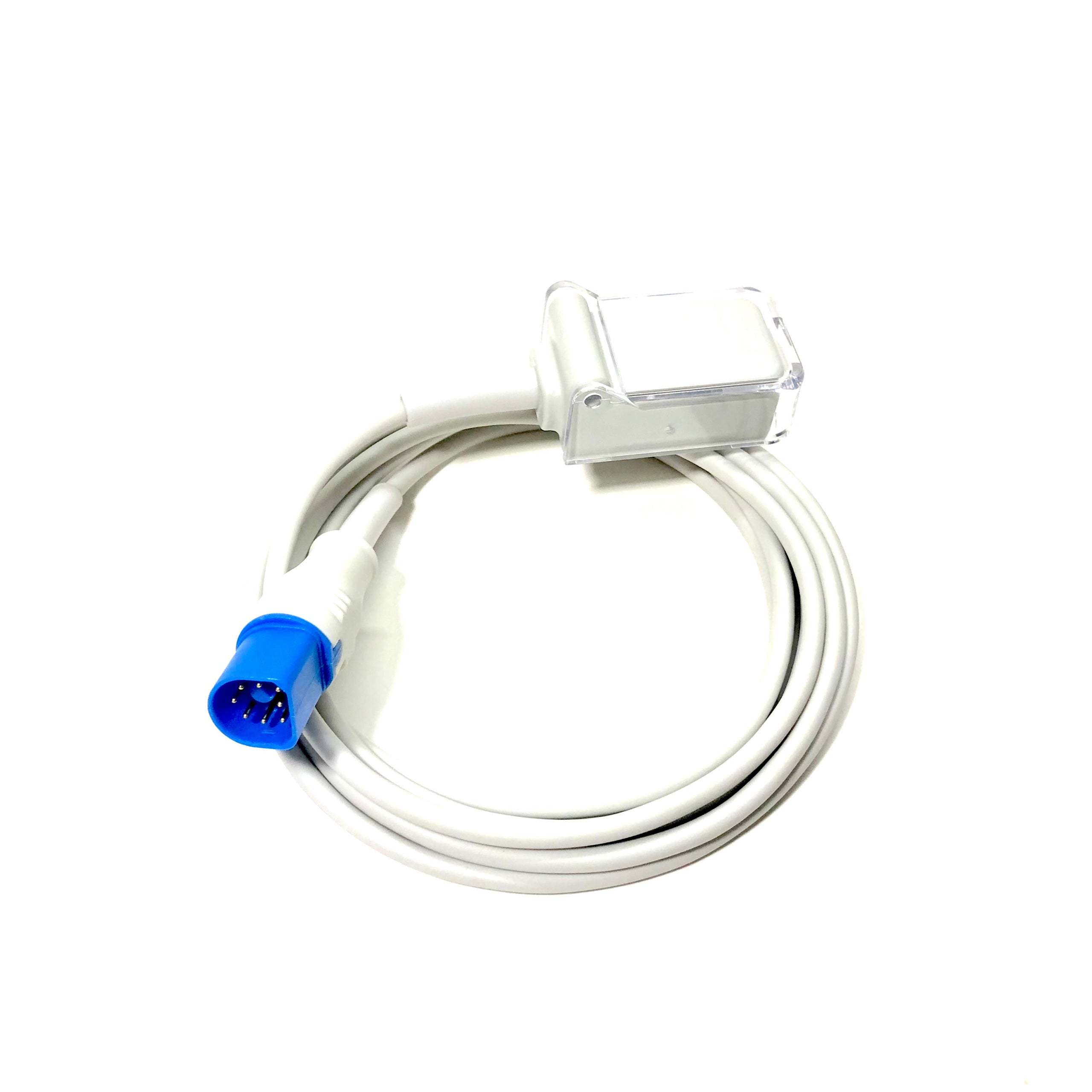 Philips M1943AL Compatible SpO2 7ft Adapter Cable