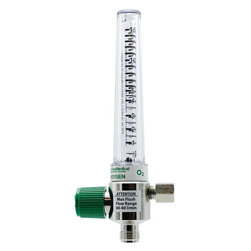 Precision Medical 0-15LPM Oxygen Flowmeter