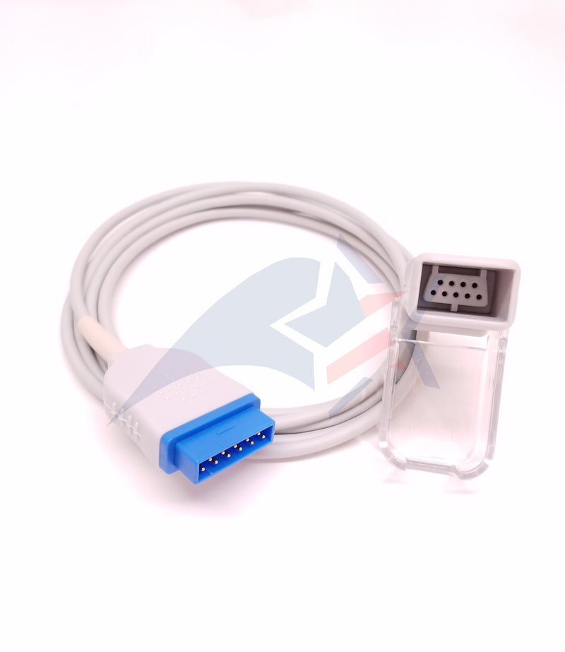GE Healthcare - Marquette Compatible SpO2 Adapter Cable - 2027263-002