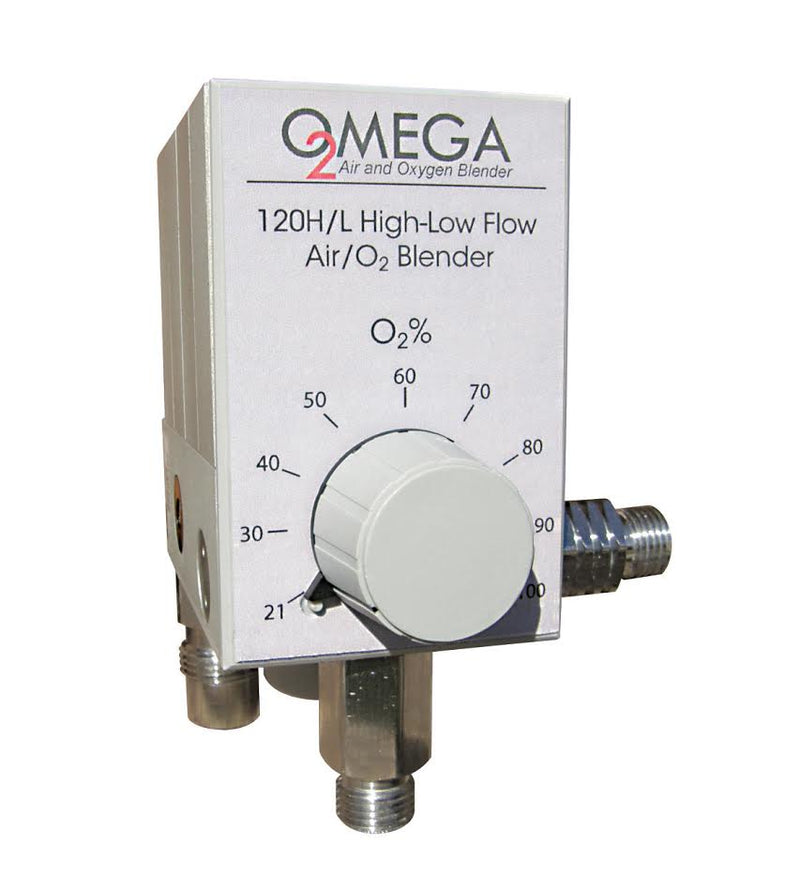 Omega High Flow Air / Oxygen Blender