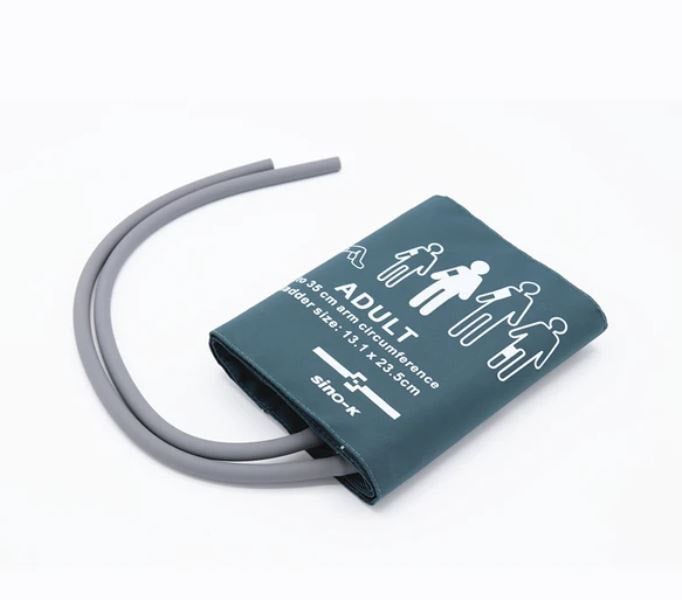 Reusable NIBP Cuff Double Tube Adult Use 25 - 35 cm Arm