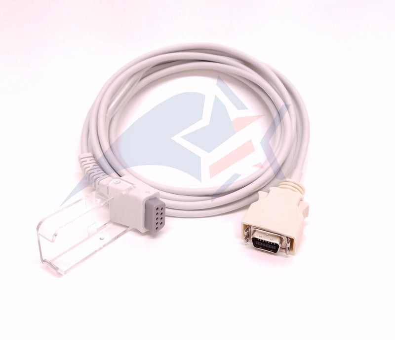 Covidien / Nellcor Compatible SpO2 Adapter Cable - SCP-10 MC-10
